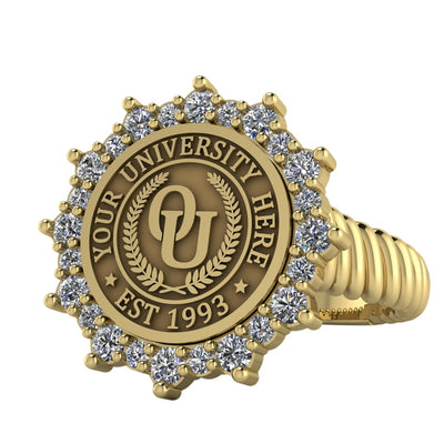 Attraente | Rope Core Band Custom Collage Ring