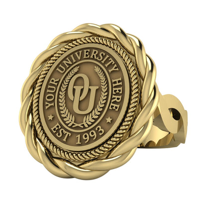 Melipat | Infinity Loop Band Custom College Ring