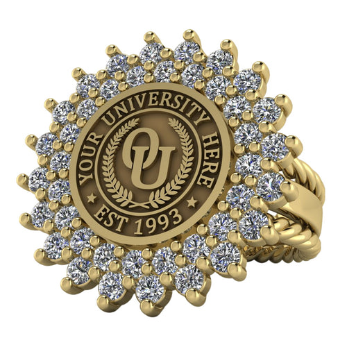 Splendid | Rope Edge Band Custom Collage Ring